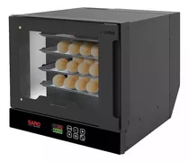 Horno De Mesa Eléctrico Saro Ftd22 66l Negro 220v