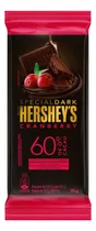 Chocolate Amargo 60% Cacau Cranberry Special Dark Hershey's  Pacote 85 G