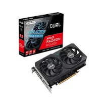 Placa De Vídeo Rx 6400 Dual 4g Asus, 4gb Gddr6