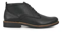 Bota Hombre Cuero Briganti Borcego Comodo Goma - Hcbo00902