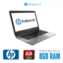 Notebook Hp Probook 645 G1 A8-5550m 8gb S/hd - W10