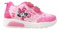 Zapatillas Niñas Minnie 0324 Footy Luz Al Pisar 23/28 *shubo