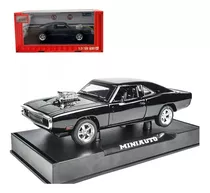 Rapido Y Furioso Dodge Challenger 1970 Miniatura Metal Autos