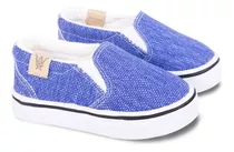 Alpargatas Panchas Bebe Niño Panama Jean Azul Francia 17-26