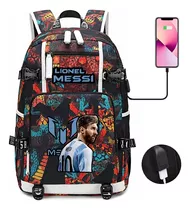 Mochila Escuela Transfronteriza Messi Luminosa [u]