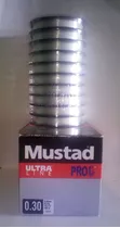 Nailon Mustad Ultra Line Clare 0.30mmx100mts X 10 Pza Caja