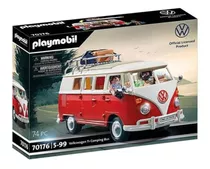 Volkswagen T1 Camping Bus Kombi Playmobil 74 Peças