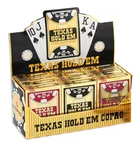 Baralho Copag Texas Holdem Poker Size Cx C/ 12 Unid. C/ Nfe