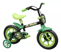 Bicicleta Infantil Track Bikes Aro 12 Cor Verde/preto Cor Verde Tamanho Do Quadro 8