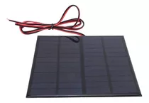 Mini Painel Placa Energia Solar Fotovoltaica 12v 3w 250ma