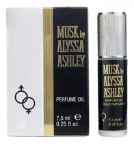 Aceite De Perfume Alyssa Ashley Musk Edt 7,5 Ml Para Mujer