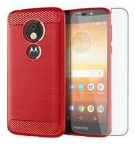 Funda Para Motorola Moto E5 Play Txwls Us Rojo