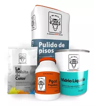 Cemento Para Pisos Kit Acabado Brillante(incluye Selladores)