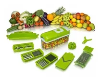 Picador De Vegetales - Nicer Dicer  Con 12 Cuchillas Interc.