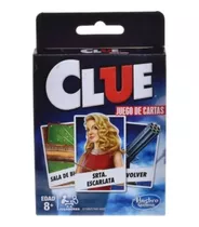 Clue Juego De Cartas Hasbro Original 