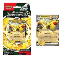 Deck De Batalha Pokémon Ex Ampharos 60 Cartas 32657 -  Copag