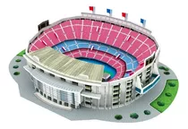 Quebra Cabeça 3d Diy Miniatura Estádios Camp Nou