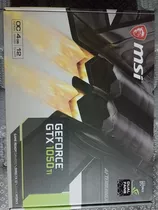 Nvidia Msi Gefor 10 Series Gtx 1050  Ti 4gt Oc Oc Ed - 4 Gb