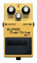 Pedal Boss De Guitarra Super Overdrive Sd-1 Envío Alinstante