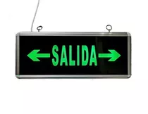 Cartel Led Luminoso De Salida De Emergencia Exit Alta Calida