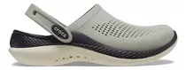 Zuecos Crocs Literide 360 Clog Unisex Moda Gris