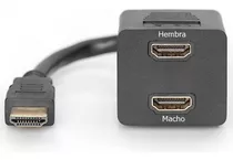 Cable Hdmi Macho A Hdmi Macho / Hembra Adaptador Splitter.