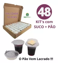 Cálice Santa Ceia Suco Uva Pão Evangelica 48 Und Nota Fiscal