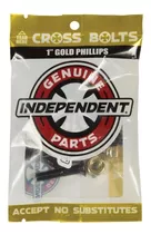 Pernos Skate Independent 1p Gold Black Cruz | Laminates