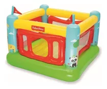 Pula Pula Inflável Castelo Com Cercadinho Fisher Price