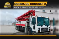 Bomba De Concreto Mack Putzmeister 32 Mts 1999