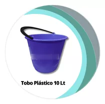 Tobo Plástico 10 Litros ( Docena)