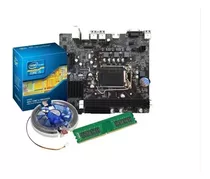 Kit Intel Core I5 3470 3.6 Ghz + Placa H61 S/cooler Promoção