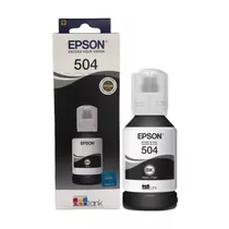 Refil Preto De Tinta T504 Epson L4150, L4160, L6161, L6171, 