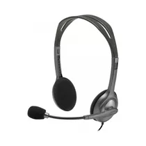 Headset Com Fio Logitech H111 Entrada P3 Tablet Celular 