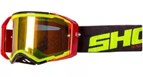 Antiparras Shot Race Gear Lite Red Neon Yellow Glossy 