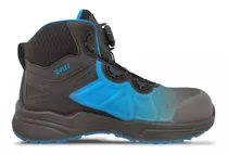 Zapato Botín Vflex V93 Thinsulate Con Boa Negro/azul Segman