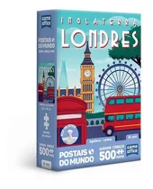 Quebra Cabeça Postais Do Mundo Londres 500pçs Nano Toyster