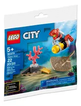 Lego City Mergulhador Oceano Com Arraia Novo Pronta Entrega