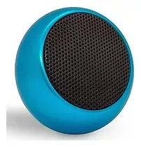  Caixinha Som Bluetooth Tws Metal Redonda Mini Speaker 3w