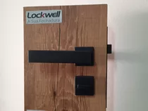 Fechadura Para Porta De Madeira Banheiro Preta Lockwell Zpt Cor Preto