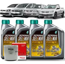 Kit Troca Óleo 5w40 Vw Voyage Saveiro Fox Gol G2 G3 G4 G5 G6