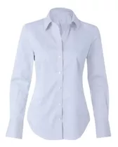 Camisa Camisete Social Feminina Manga Longa Direto Fábrica