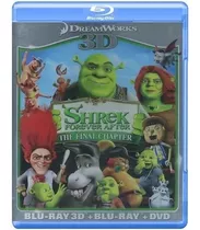 Shrek 4 Para Siempre / Película Blu-ray 3d + Blu-ray + Dvd  