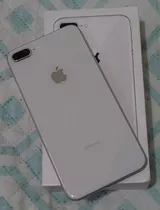 Celular Iphone8plus 64gb Prata, Com Nota Fiscal, Semi Novo