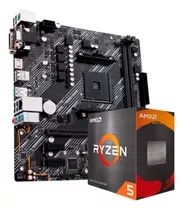 Kit Upgrade Amd Ryzen 5 5500 Placa Mãe A520m Ddr4