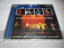 Cd O Melhor Dos Encontros Elba Zé Ramalho Alceu 2002 Br Lacr