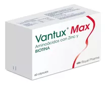 Vantux Max 60 Cápsulas (tratamiento Para La Caída Del Pelo)
