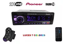 Reproductor Pioneer Bluetooth De Carro Mp3 Usb Radio Control