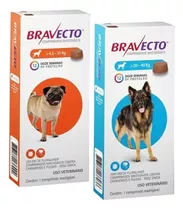 Bravecto De 4,5 A 10kg + 1 Bravecto De 20 A 40kg - Msd