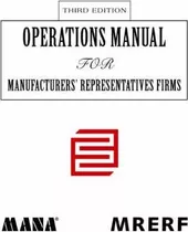 Libro Operations Manual For Manufacturers' Representative...